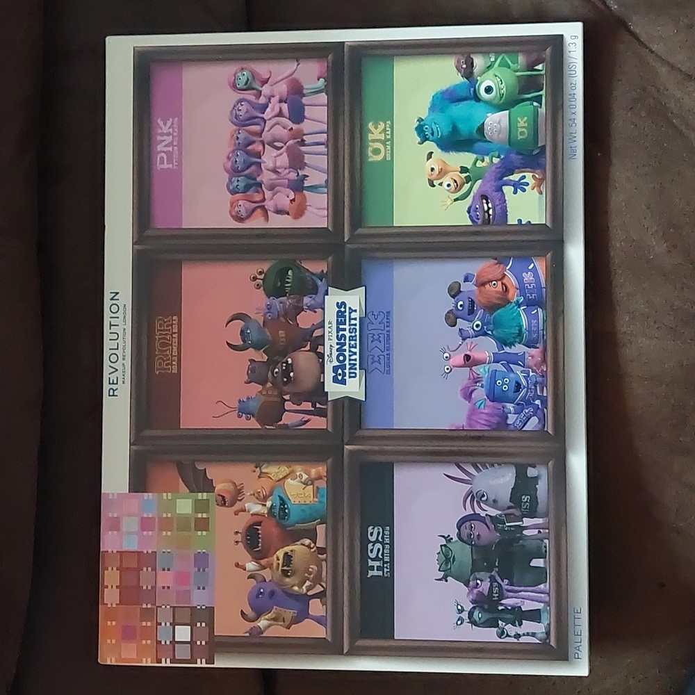 🍁Disney Pixar's Monsters University revolution makeup palette